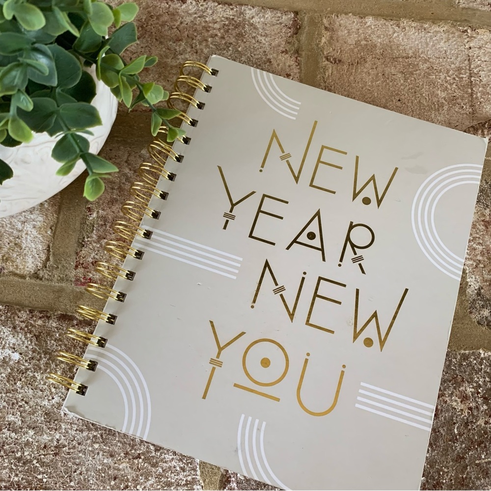 Anthropologie | New Year New You Goal Planner Notebook